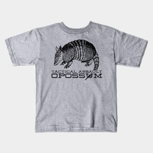 Tactical Assault Opossum Kids T-Shirt